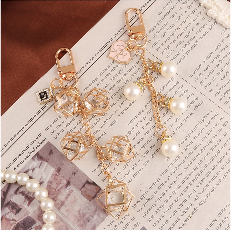 Móc Khóa Trang Sức KOBI Cao Cấp, Móc Khóa Phiên Bản Phụ Kiện Thời Trang Không Gỉ Hot Trend TikTok 2022