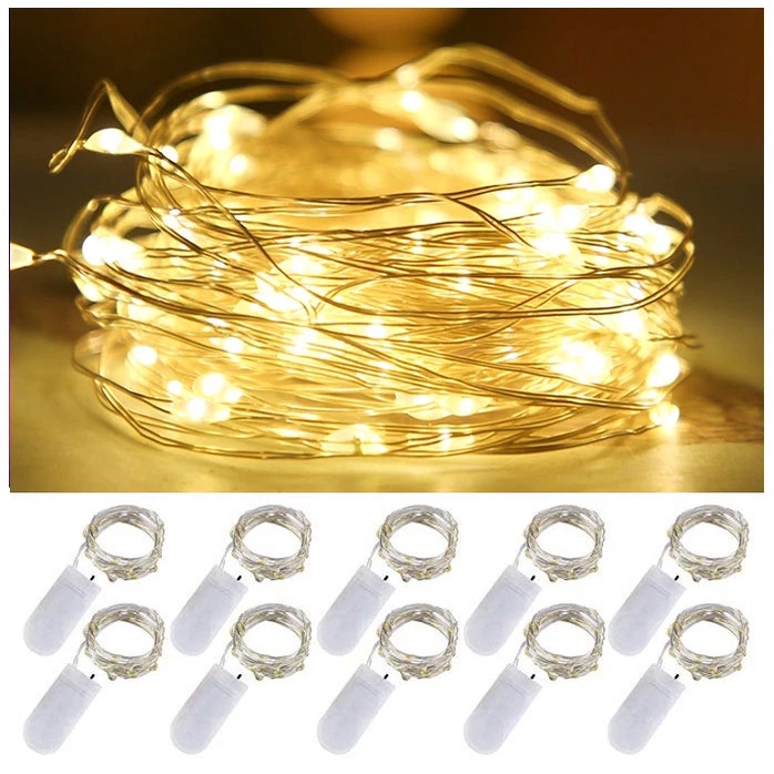 Dây Đèn LED Dây Đồng Trang Trí Cây Thông Noel