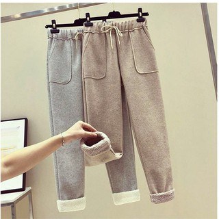 Quần baggy dạ