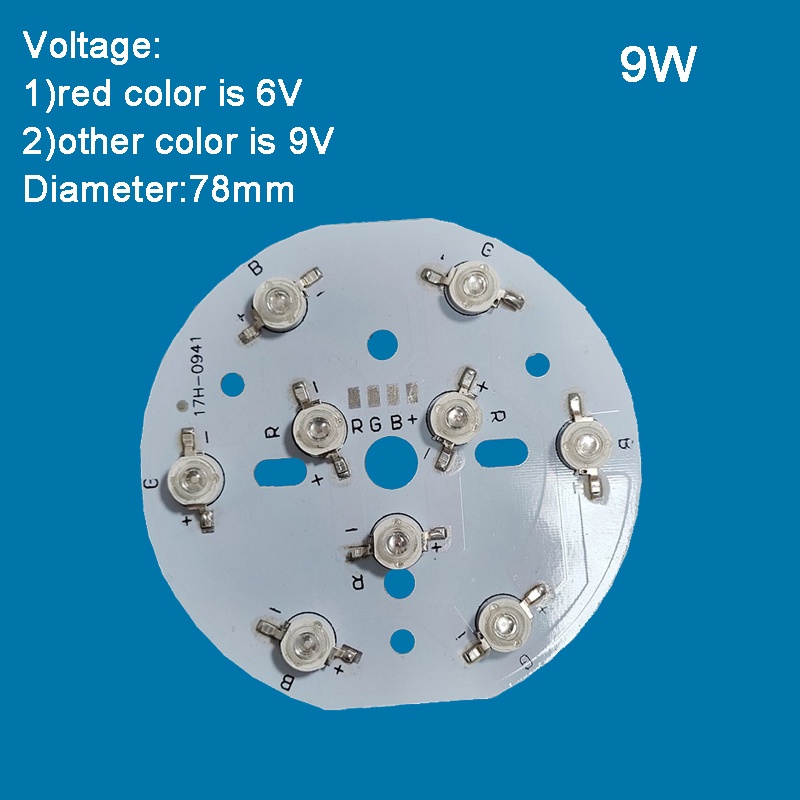 Bộ 2 Bảng Đèn LED 3W - 21W RGB Ánh Sáng Trắng