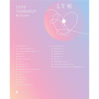[20 món - Mẫu 2] COMBO BTS LOVE YOURSELF 'ANSWER'