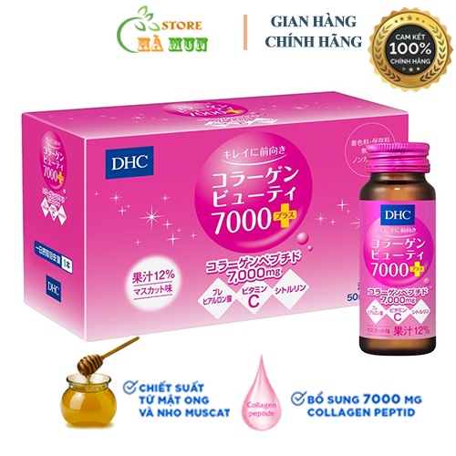 Collagen DHC 7000 Plus Beauty Nhật Bản Chính Hãng - giúp Trẻ Hóa Làn da, Ngăn ngừa lão hóa