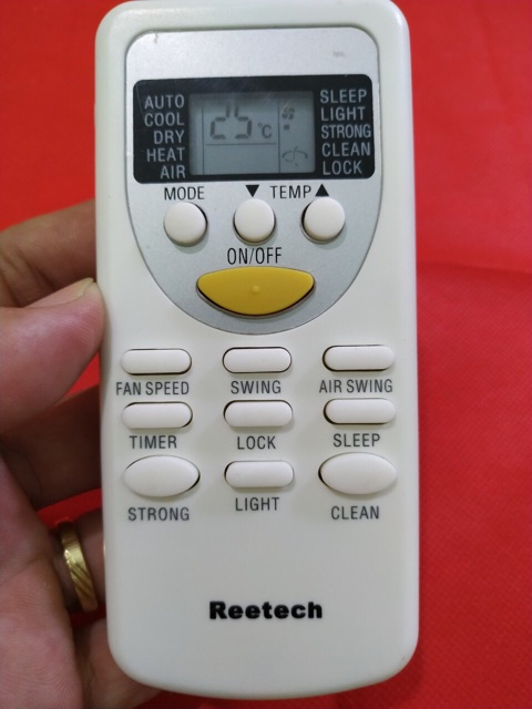 REMOTE ĐIỀU KHIỂN MÁY LẠNH ĐIỀU HOÀ REETECH