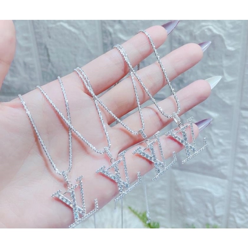 Dây chuyền Bạc nữ Luôn Vui Tươi, hàng cao cấp xịn xò lấp lánh sang chảnh Giá siêu rẻ Mainomi Shop Bạc Xinh
