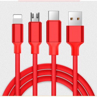 Cáp sạc và truyền tốc độ cao 3 in 1