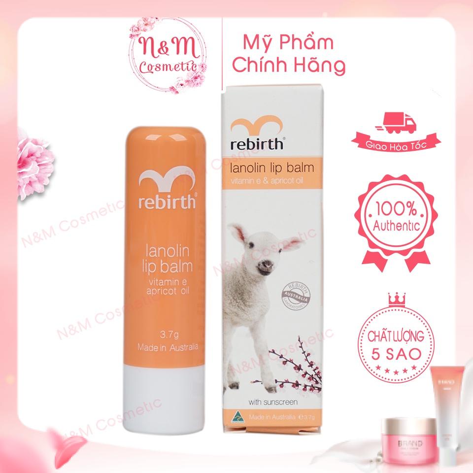 Son Dưỡng Môi Nhau Thai Cừu Vị Mơ Rebirth