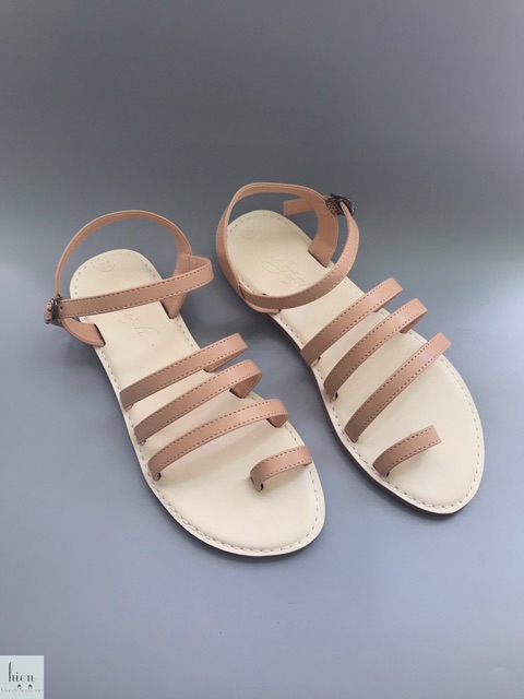 Giày sandal tigish 3 quai ngang xỏ ngón