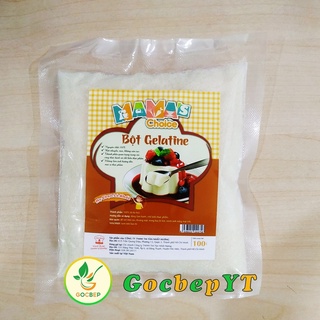 Bột Gelatine Mama's Choice gói 100g dùng làm bánh mousse, pudding