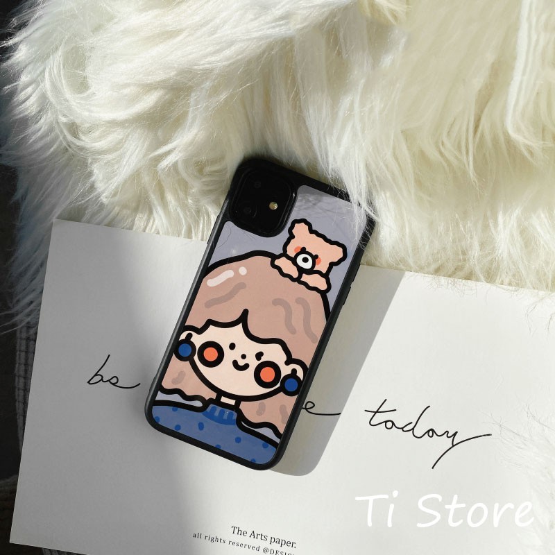Ốp Lưng Girl Bear 6 iP [ TI STORE ]