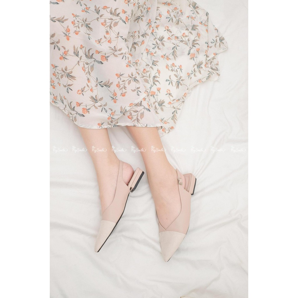 [Mã FATHANG5 giảm 10K đơn 50K] [BÚP BÊ] ZZILY - BỆT NHỌN PHỐI LỘN VẠT CHÉO - THENYSMILE | BigBuy360 - bigbuy360.vn