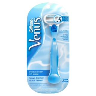 Bộ dao cạo nữ và 2 đầu dao Gillette Venus Original Women's 1 Razor Handle & 2 Razor Blade Refills (Mỹ)