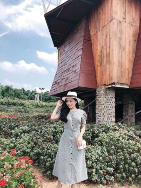 Váy Kẻ Tiểu Thư | BigBuy360 - bigbuy360.vn