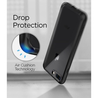 Ốp lưng iPhone 8 Plus/ 7 Plus Spigen Ultra Hybrid 2(Đen)