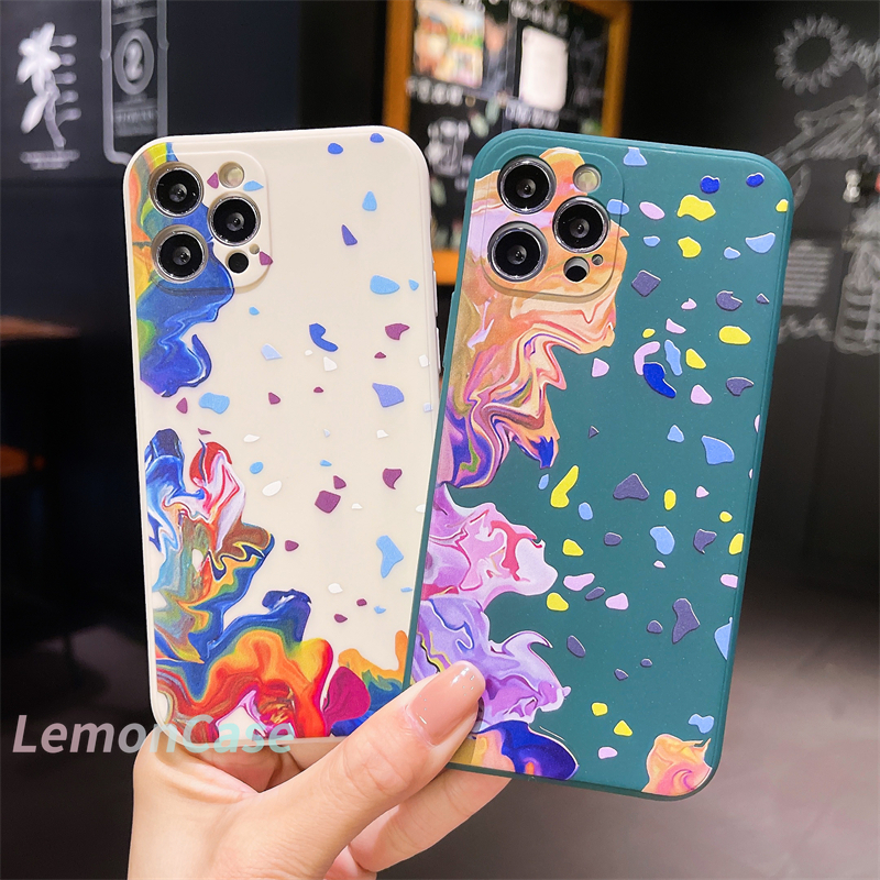 Ốp Lưng Mềm Màu Nước Cho Realme C15 C12 C11 5 5s 5i 6i C17 7i C1 C2 C3 C3I Nrz 20 10 10a 20a 30a