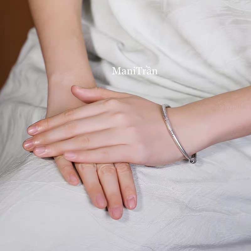 Vòng Bạc S925 được chế tác thủ công ChiangMai - Thailand