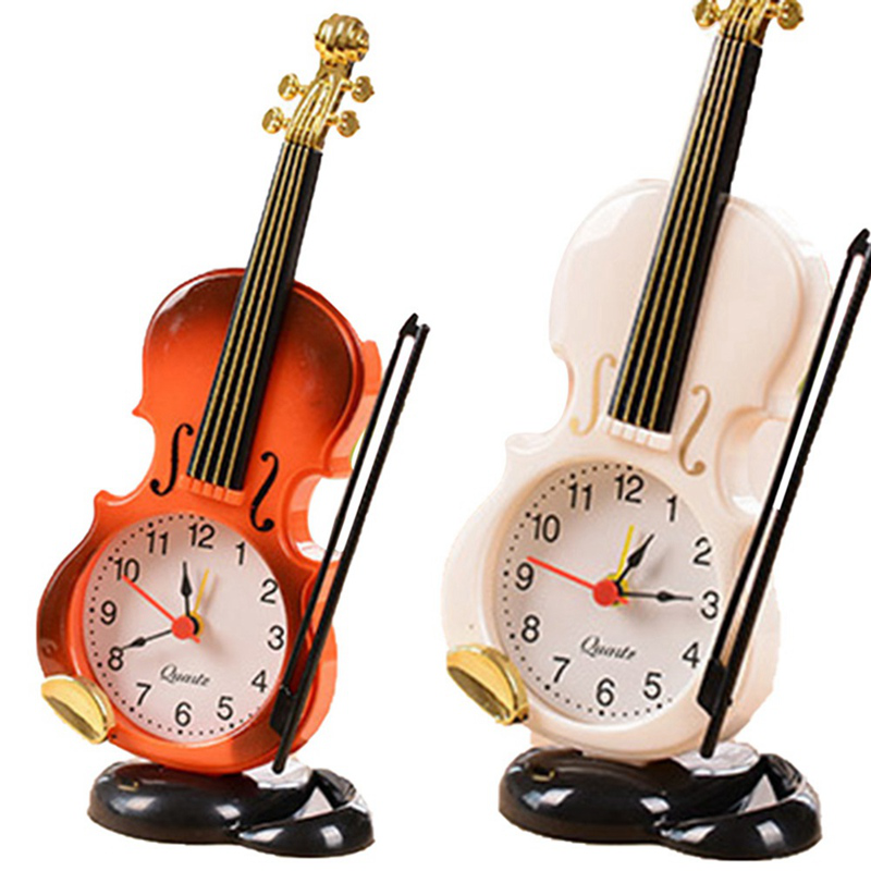 Đồng Hồ Báo Thức Để Bàn Hình Đàn Violin