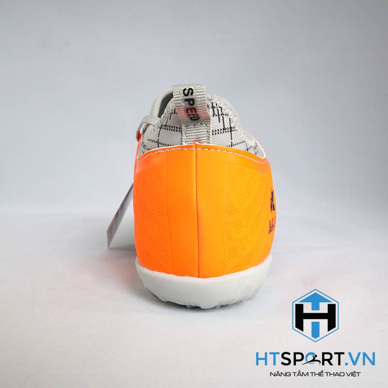 Giày Akka Speed2 đá banh đinh TF sân cỏ nhân tạo Full Box Bạc Cam