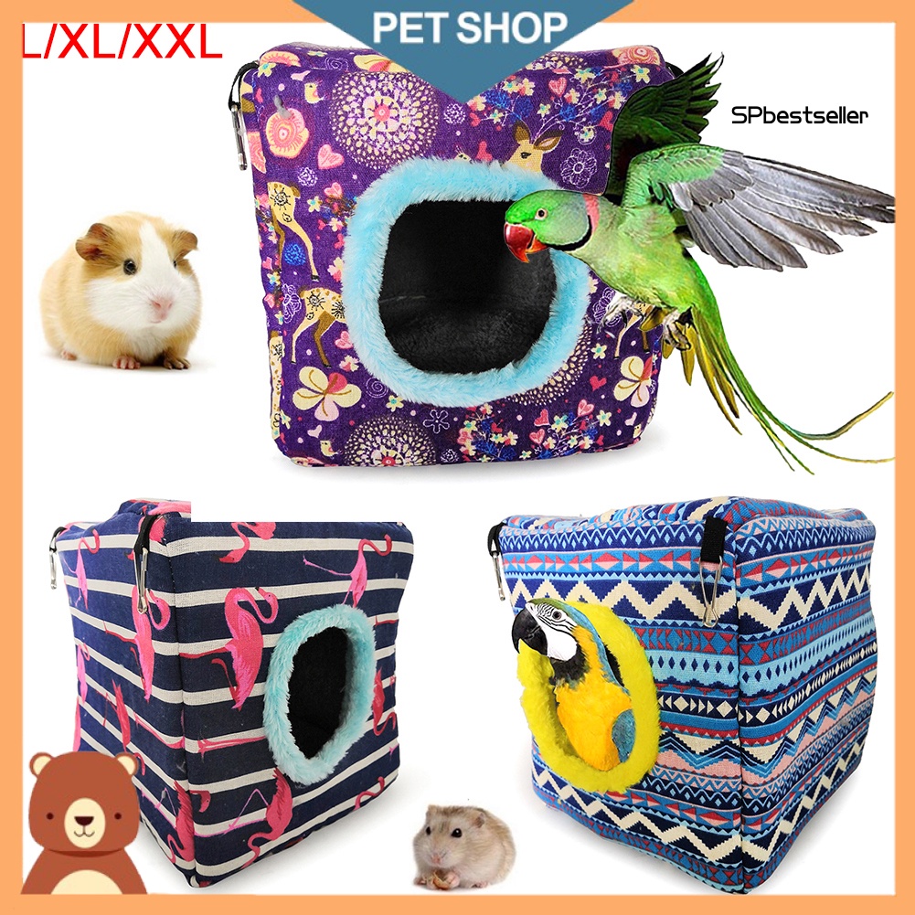 Se Ổ Nằm Giữ Ấm Mùa Đông Cho Vẹt