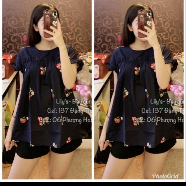 Áo bầu công sở