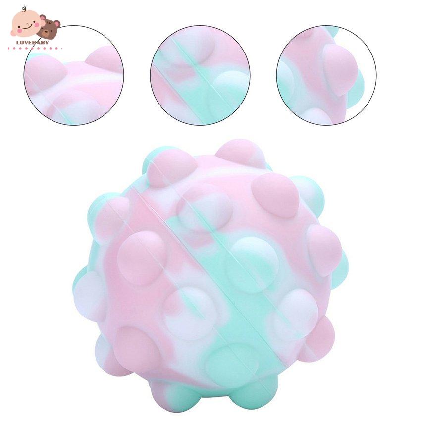 Rodent Pioneer Ball Squeeze 3D Elastic Silicone Ball Sensory Vent Ball