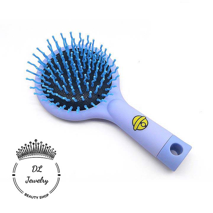 Lược kèm Gương tiện lợi,lược gắn gương chống rụng,rối tóc DL.Jewelry