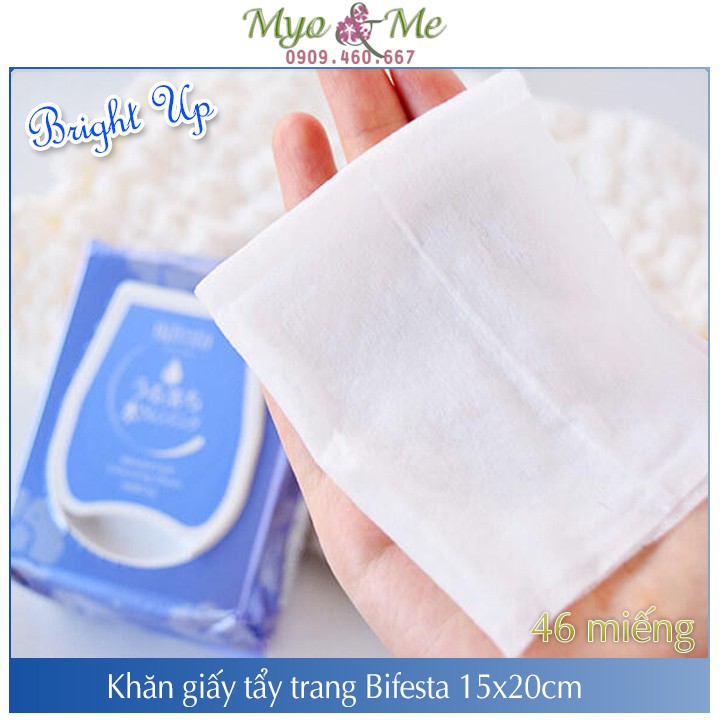 Khăn giấy ướt tẩy trang Bifesta Cleansing Sheet hộp 40/46 miếng