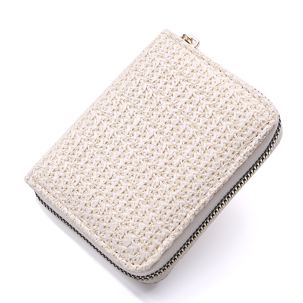 Ví Đan Rơm Mini Kiểu Dáng Ngọt Ngào Xinh Xắn Cho Nữ