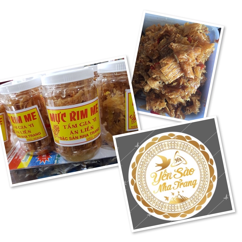 Hũ Mực Rim Me 200Gr