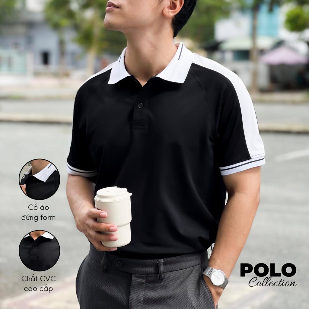 Áo thun phông polo nam Kboy Shop chất liệu Premium Pique CVC mềm mại thấm hút mồ hôi giữ form tốt, g