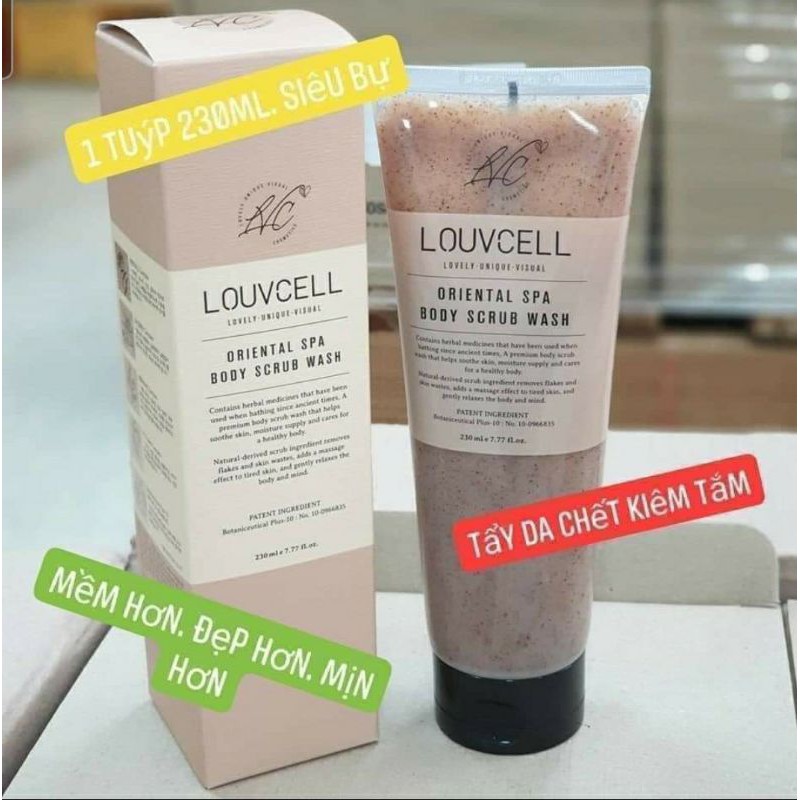 Tẩy da chết Louvcell 230ml