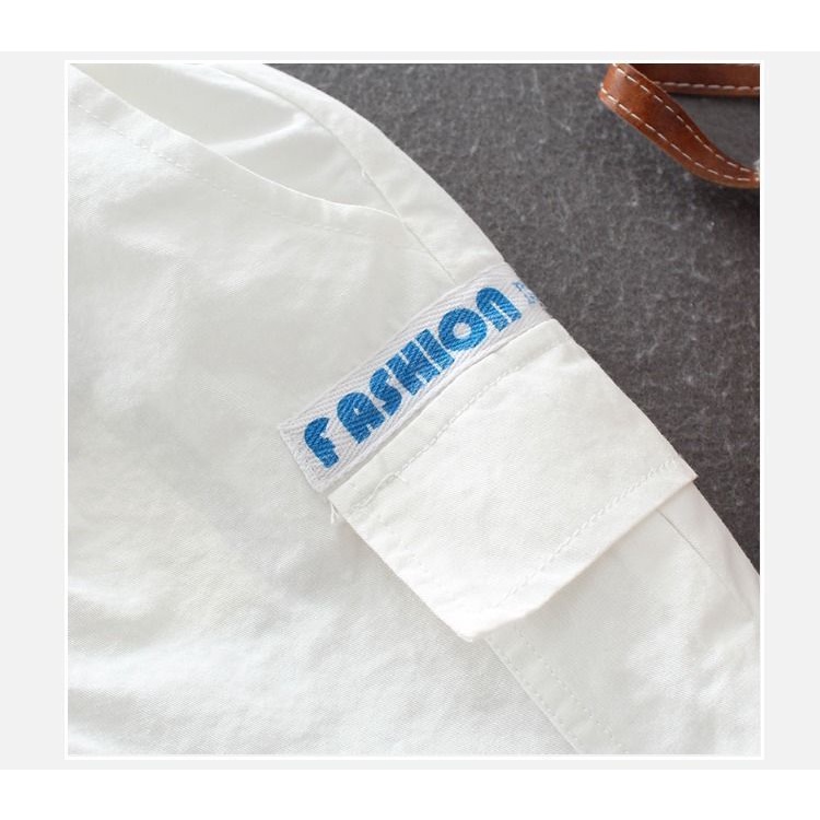 Quần Short Cotton Lưng Vừa Thời Trang Mùa Hè Phong Cách Phương Tây Cho Bé Trai