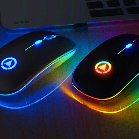 Chuột Không Dây A2 - LED RGB - Chống Ồn Thích Hợp Cho Dân Văn Phòng ( BH 6 tháng ) | BigBuy360 - bigbuy360.vn