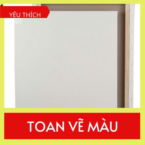 KHUNG TRANH TOAN VẼ CANVAS CĂN SẴN