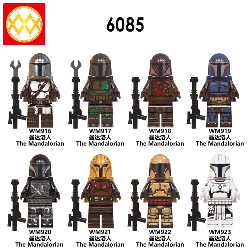 Đồ chơi mô hình lego mini nhân vật Mandalorian Star Wars WM6092