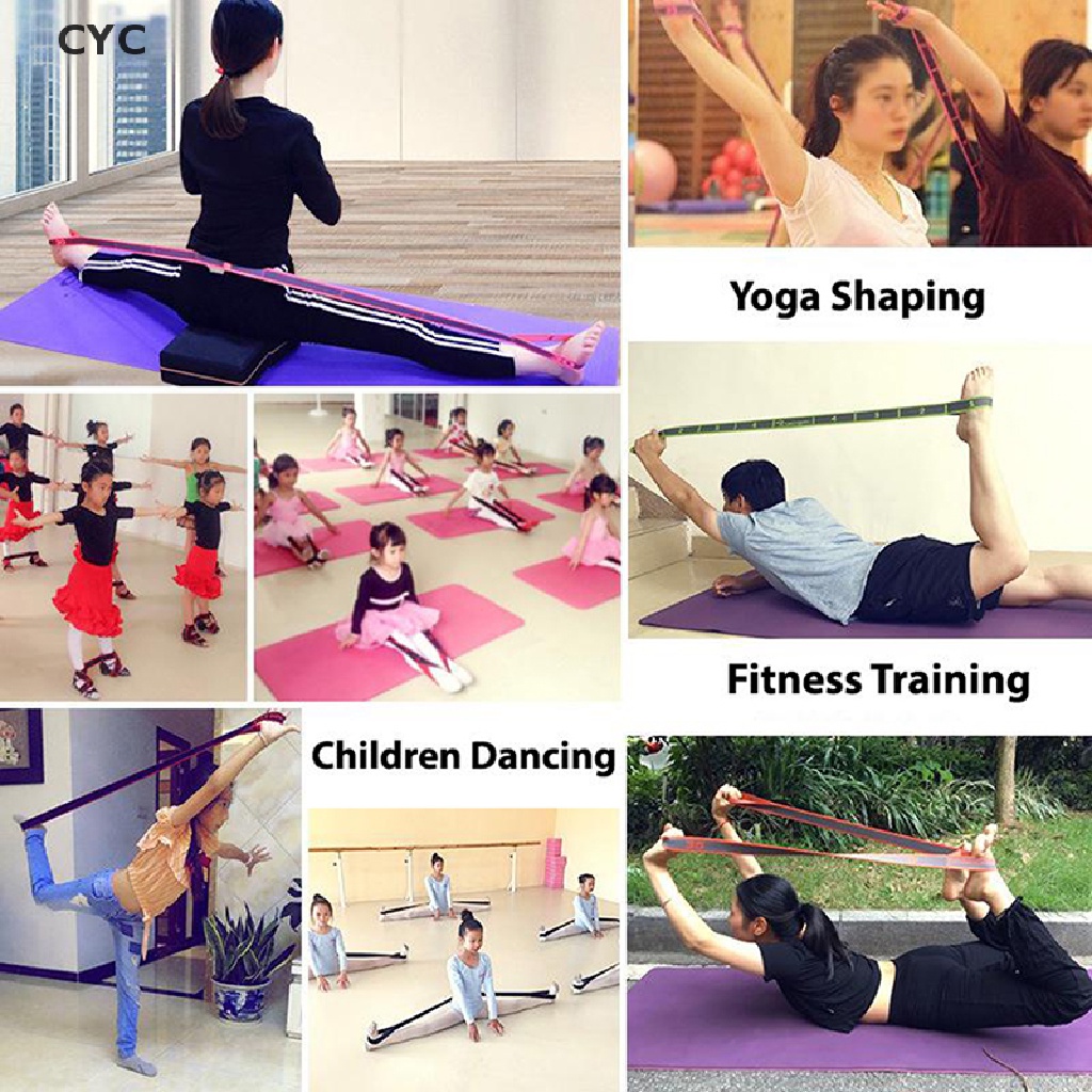 CYC Professional Gymnastics Latin Training Bands Pilate Yoga Stretch Resistance Band CY