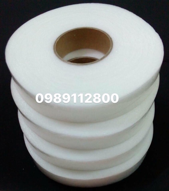 Băng tan dùng dán vải, dán lai hoặc nẹp áo