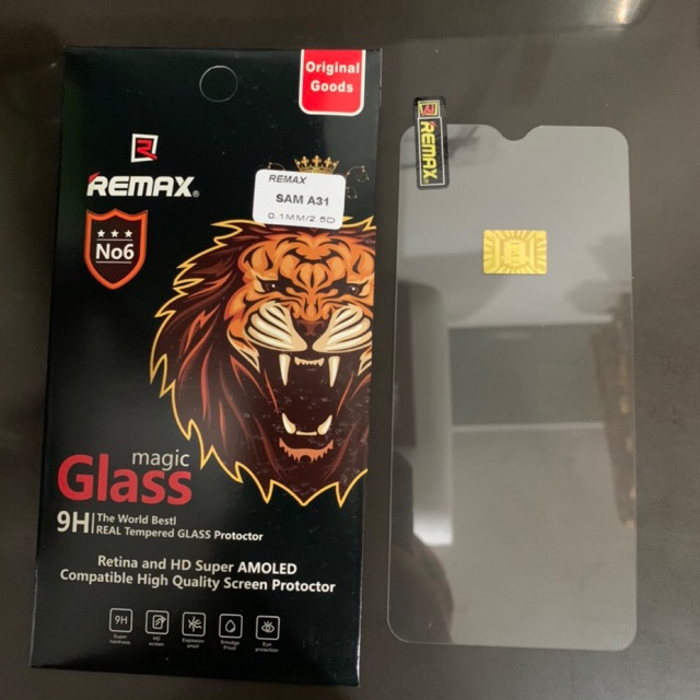 Kính cường lực 2.5D cho Samsung A31 siêu mỏng