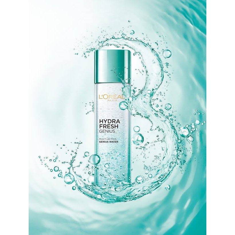 DƯỠNG DA NGÀY & ĐÊM LOREAL HYDRAFRESH GENIUS REFRESHING ICY WATER