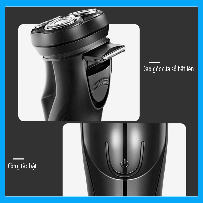 Máy cạo râu đa năng PS156，tỉa tóc mai, chống nước IPX7 [Bảo Hành 12 tháng]