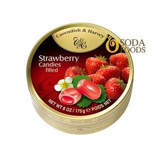 Kẹo Trái Cây - 175gr - Strawberry Drops filled