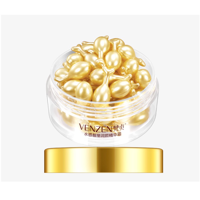 Serum viên dưỡng da căng bóng VEZE Siêu Phẩm dưỡng da cung cấp collagen thu nhỏ lỗ chân lông, căng mướt, sáng hồng | WebRaoVat - webraovat.net.vn