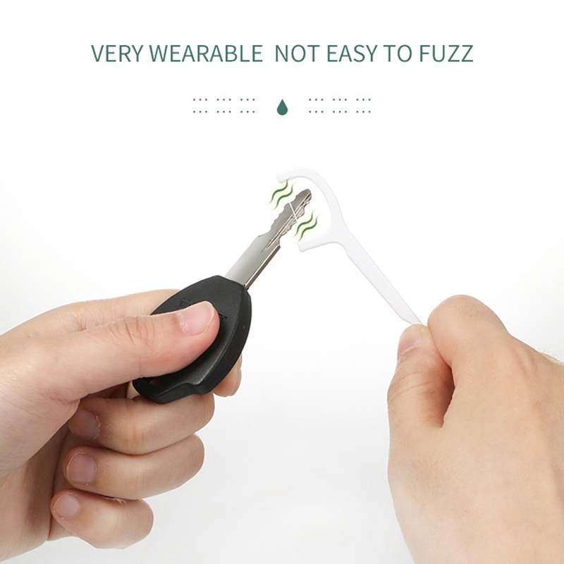 Tăm Chỉ Nha Khoa 2 Trong 1 Làm Sạch Răng Miệng An Toàn