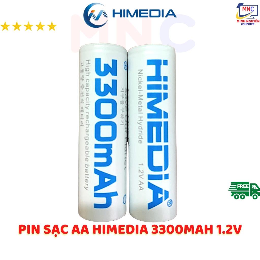 Pin sạc AA, Pin Tiểu AA HIMEDIA 3300Mah 1.2V cao cấp chính hãng - Sạc tái sử dụng nhiều lần