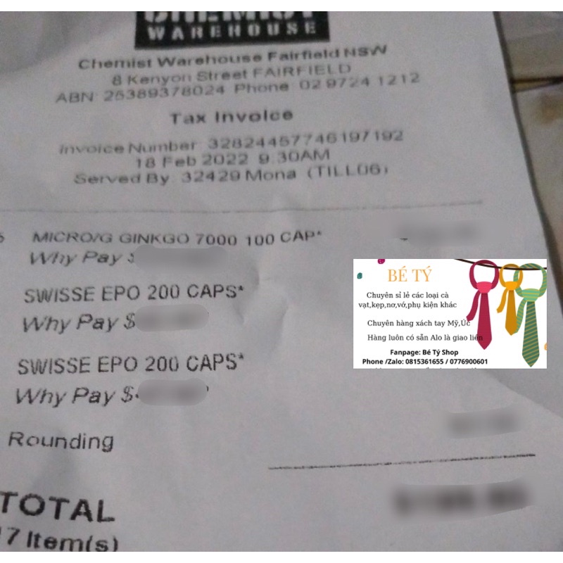 🌺 TINH DẦU HOA ANH THẢO - SWISSE EVENING PRIMROSE OIL