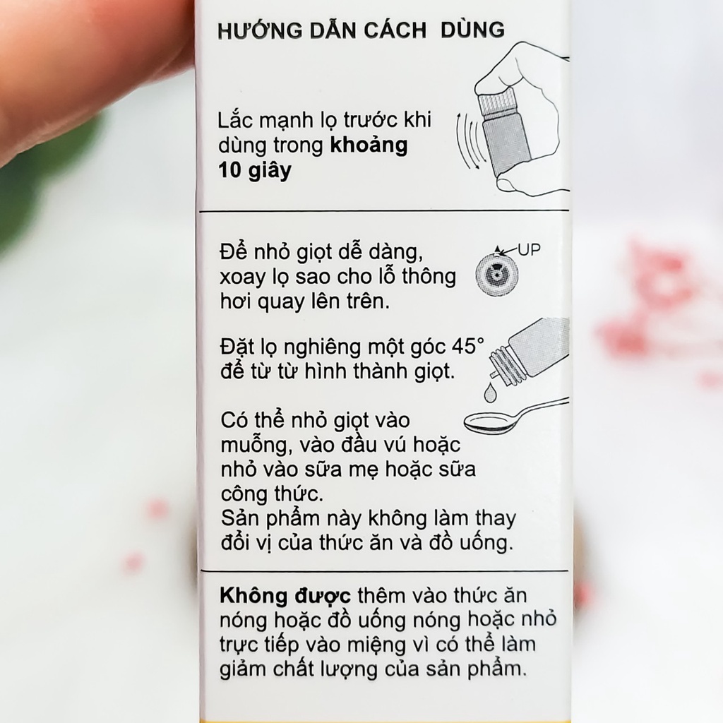 Men vi sinh Bio Gaia hỗ trợ tiêu hoá cho bé Biogaia 5ml