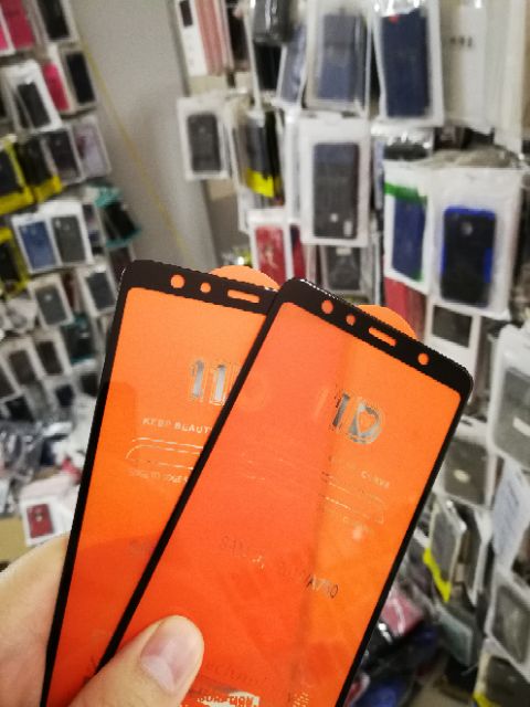 Cường lực 11D Samsung A7 2018 Full màn Full keo ôm màn 2.5D cao cấp chất đẹp