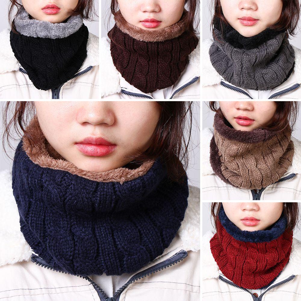 Khăn Choàng Dệt Kim Giữ Ấm Mùa Đông Cho Nam Nữ