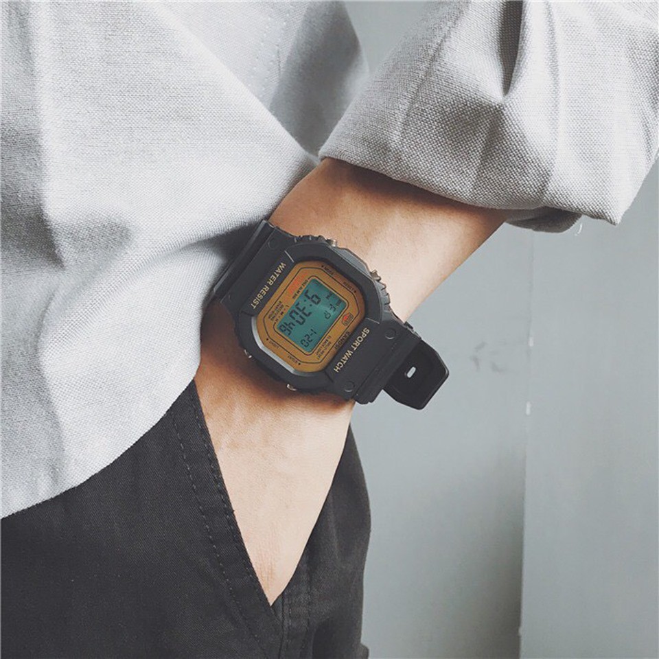 [Mã FAMAYFA2 giảm 10K đơn 50K] ĐỒNG HỒ NAM NỮ SANOSI VUÔNG THỂ THAO ĐIỆN TỬ D359 CẶP ĐÔI CAO CẤP | BigBuy360 - bigbuy360.vn