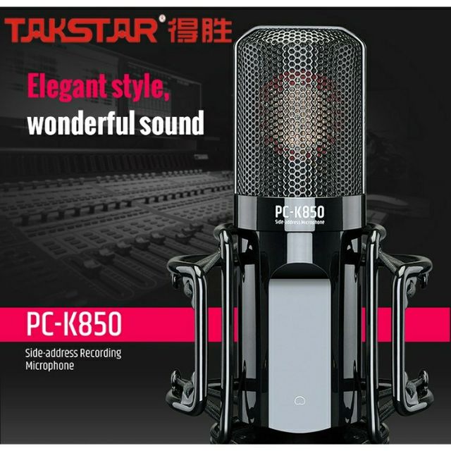 MICRO THU ÂM CHUYÊN NGHIỆP LIVESTREAM TAKSTAR PC-K850