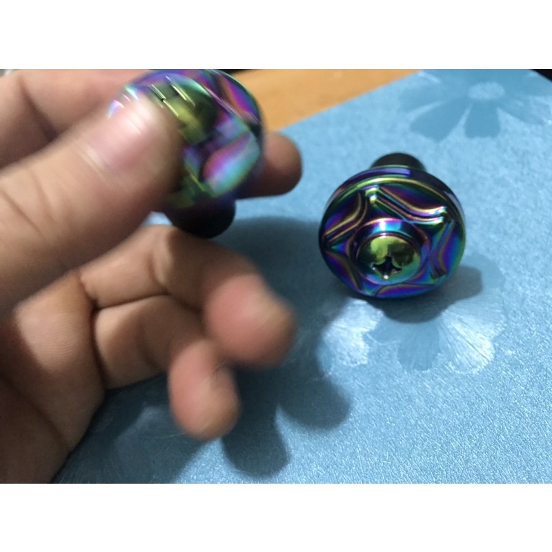 Gù inox xe máy titan 7 màu cực đẹp gắn các dòng xe